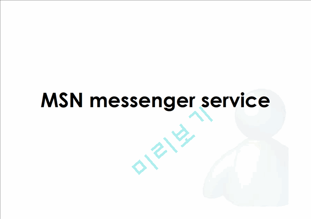 MSN messenger service   (1 )